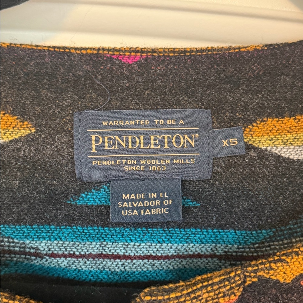 Pendleton Sunset Rare! Multicolor Wool Garment - image 2